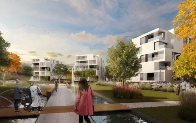 Developer zdvojnásobil první etapu bytového projektu Šantovka v Olomouci
