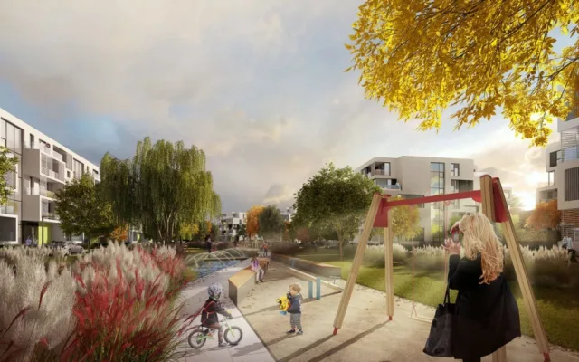 Developer zdvojnásobil první etapu bytového projektu Šantovka v Olomouci