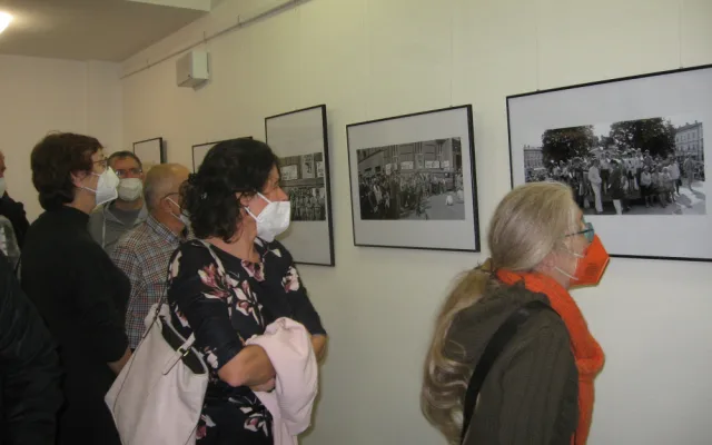 Václav Havel pořád někam pospíchal, vzpomíná na jeho návštěvu Prostějova fotograf Bob Pacholík