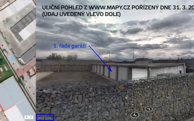 Garáže, které na černo postavil prostějovský podnikatel Wolker, musí pryč. Neuspěl s legalizací
