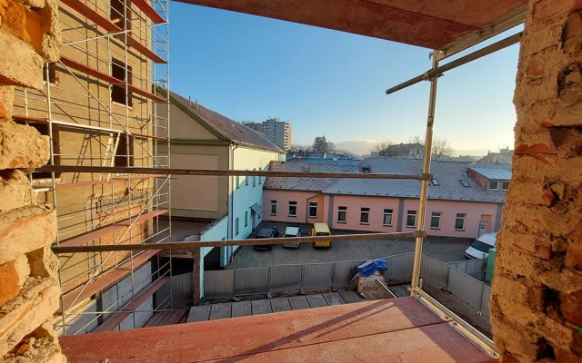 Hotel Grand v Šumperku prochází rozsáhlou rekonstrukcí, otevře se letos