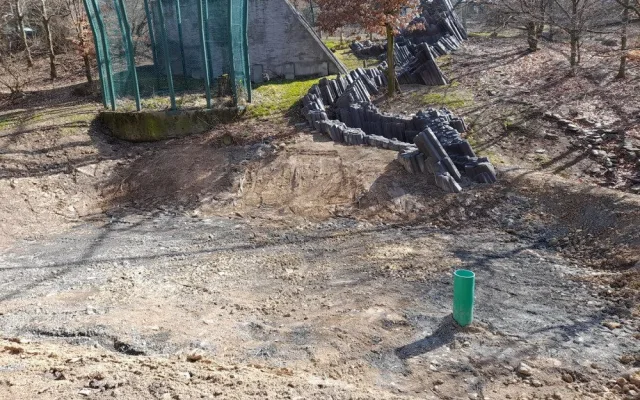 Olomoucká zoo bude zachytávat dešťovou vodu. Buduje obří podzemní nádrže