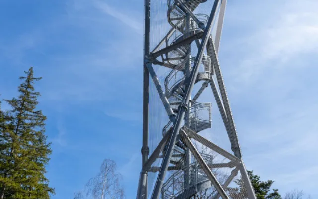 U Zábřehu se otevřela rozhledna Háječek. Hyperbolický paraboloid má třicet metrů