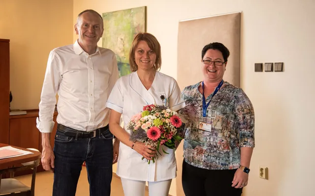Rekordní počet hlasů pro sestru z olomoucké fakultní nemocnice. Dagmar Hetclová uspěla v prestižní soutěži