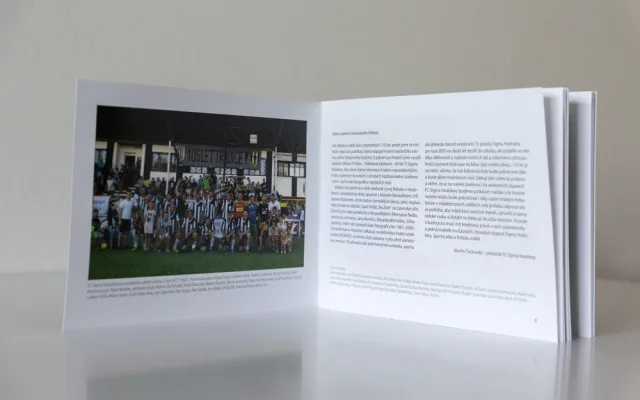 Publikace o historii fotbalu v Hodolanech, tradičním olomouckém klubu