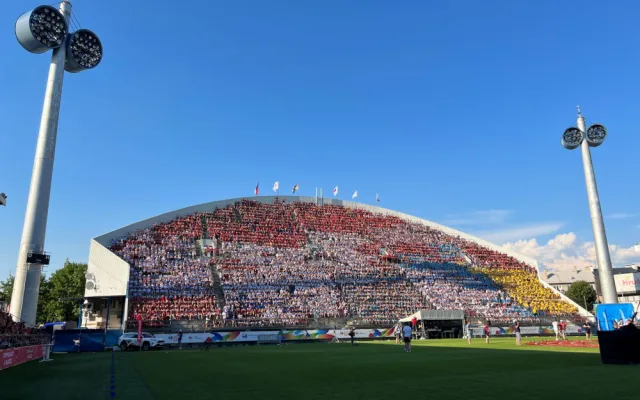 Na Andrově stadionu odstartovala největší sportovní akce letoška. Olympiáda dětí a mládeže