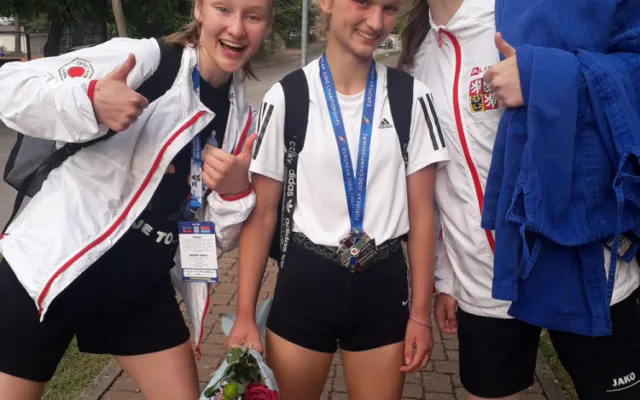 Olomoucká judistka Korčáková vybojovala evropský bronz. Neuvěřitelný výsledek, radovala se