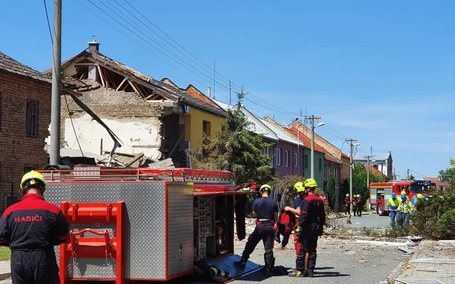 Strašná rána, myslel jsem, že je válka, řekl k detonaci domu senior z Olšan