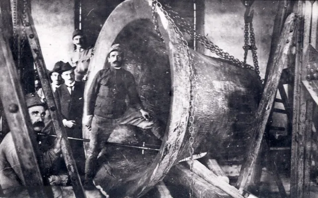 Rekvizice velkého zvonu u sv. Mořice 8. 9. 1916