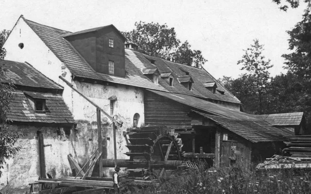Jakubský mlýn před rokem 1909