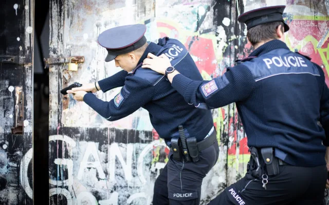 Setkání s kosmonautem, záhada zamčeného pokoje, šnek na dálnici. I to občas řeší policisté z Mohelnice