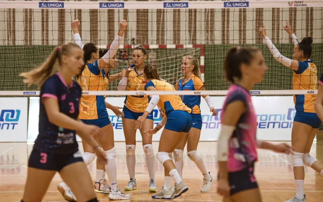 Prostějovské volejbalistky v dramatu ovládly turnaji v Olomouci, domácí tým skončil druhý