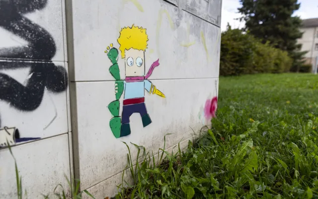 Street art na Palachově náměstí