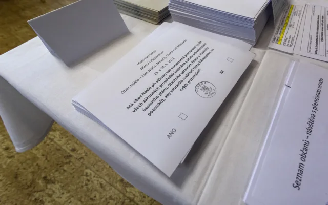 VOLBY 2022: Občané Nákla rozhodují o těžbě štěrkopísku. Referendum je chyba, tvrdí starosta
