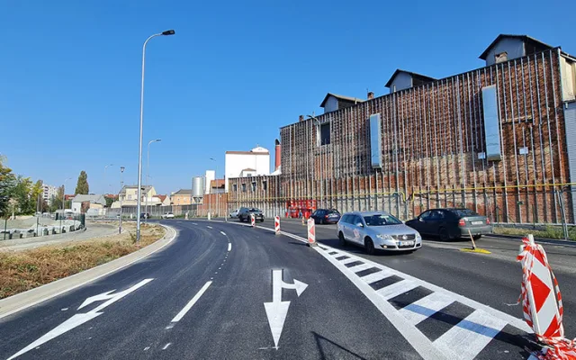 Stavba přerovského průpichu jde do finále. Řidiče čeká ještě změna v omezeních