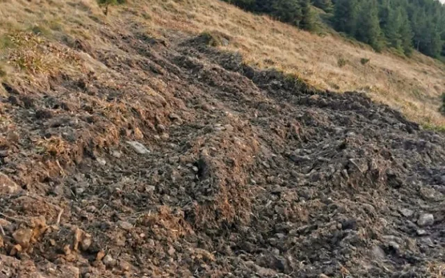 Na Červené hoře těžká technika rozjezdila vzácnou tundru. Případ už řeší inspekce životního prostředí