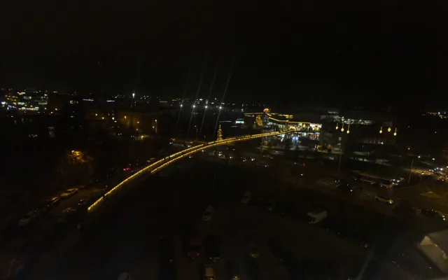 Vánoční trhy v Olomouci zvou i na procházku po vyhlídkových místech