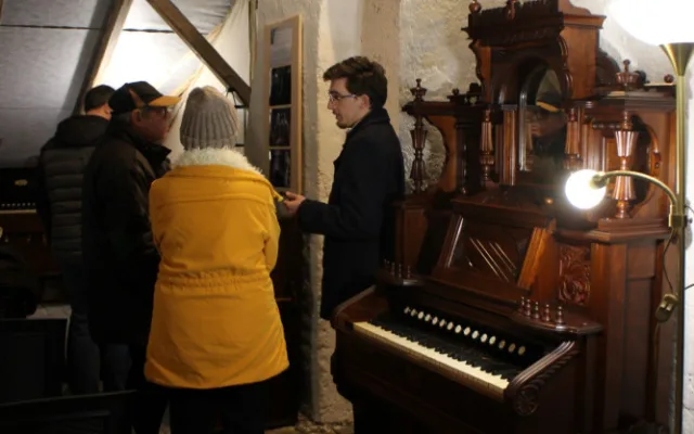 Prostějov má první soukromou expozici harmonií. Představuje tři desítky unikátních nástrojů