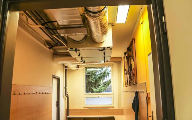 Dům daDům dětí a mládeže v Olomouci prošel rozsáhlou opravouětí a mládeže v Olomouci prošel rozsáhlou opravou. Do úpravy fasády promluvili i rorýsové