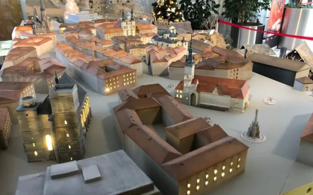 Míříte do Galerie Šantovka? Nezapomeňte navštívit unikátní obří mechanický betlém