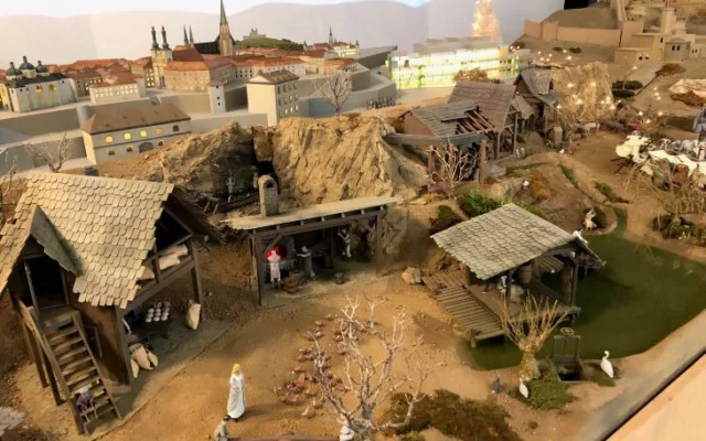 Míříte do Galerie Šantovka? Nezapomeňte navštívit unikátní obří mechanický betlém