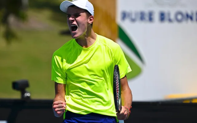 Setkání s Djokovičem a závěr sezony plný triumfů. Prostějovský talent Menšík zažil výjimečný rok