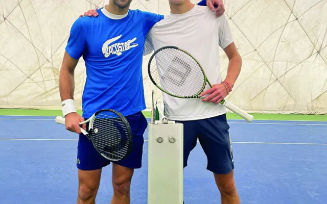 Setkání s Djokovičem a závěr sezony plný triumfů. Prostějovský talent Menšík zažil výjimečný rok