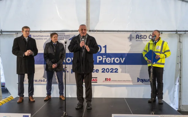 Den D1 pro Přerov i celou Moravu: začala stavba vytoužené dálnice