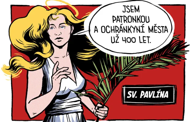 Superhrdinové Palacký a svatá Pavlína. Olomouc společně s univerzitou představila nový vizuál