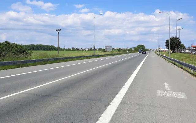 Začínají opravy silnice z Olomouce do nákupního centra Olympia. Potrvají až do konce září