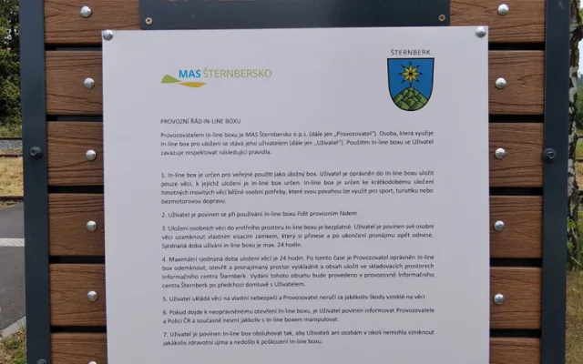 Na inline brusle polehku. Ve Šternberku mohou sportovci zdarma využít úschovné boxy