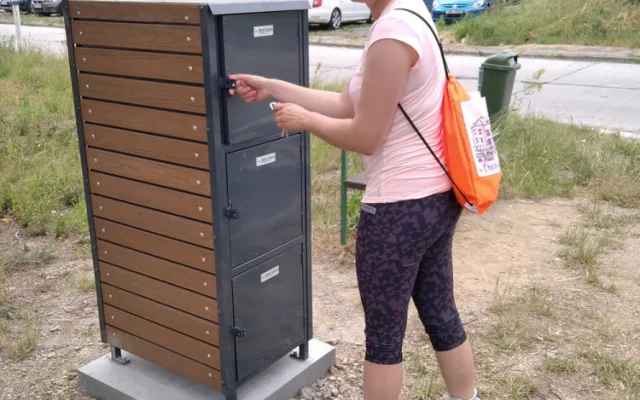 Na inline brusle polehku. Ve Šternberku mohou sportovci zdarma využít úschovné boxy