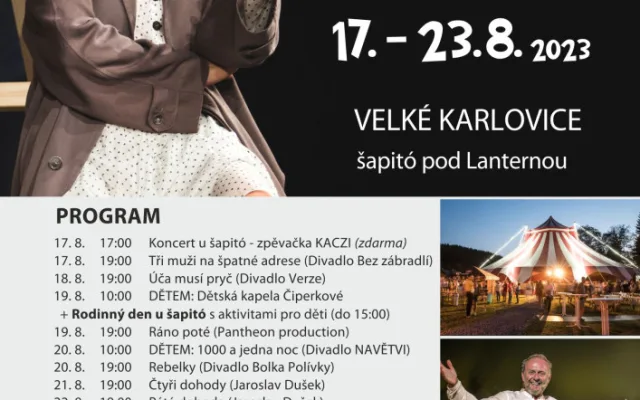 Zpříjemněte si závěr prázdnin s Týdnem kultury ve Velkých Karlovicích. Získejte vstupenku grátis