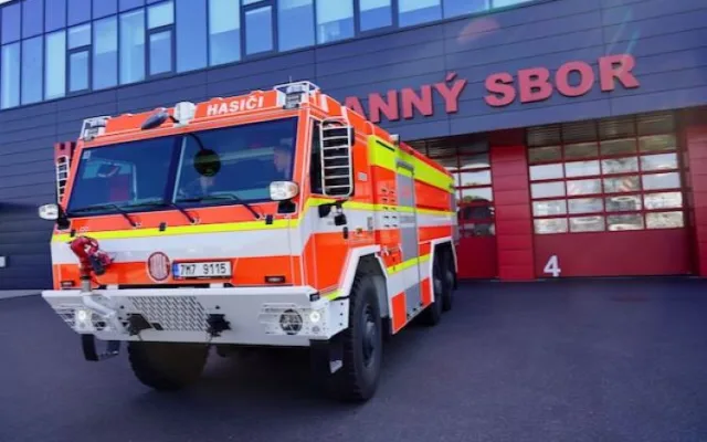 Na pomoc v boji s rozsáhlými požáry, které sužují Řecko, odjeli také hasiči z Přerova