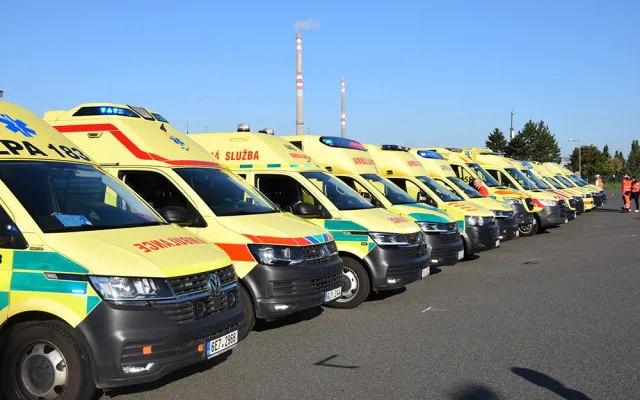 Mistři za volantem sanitky. Tým z Olomouckého kraje vyhrál republikový šampionát řidičů záchranek