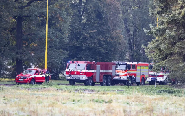 Střelba na letišti u Přerova: policisté cvičili zásah proti únoscům z vrtulníku