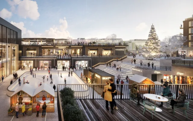 Navrhovaná podoba projektu Šantovka District v Olomouci