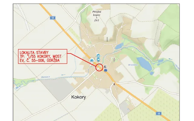 Doprava z Olomouce do Přerova se značně zkomplikuje. V Kokorách začíná oprava mostu
