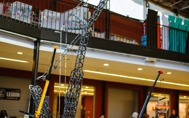 Interaktivní modely i obří stavby. Olomoucké výstaviště se promění ve Svět kostek