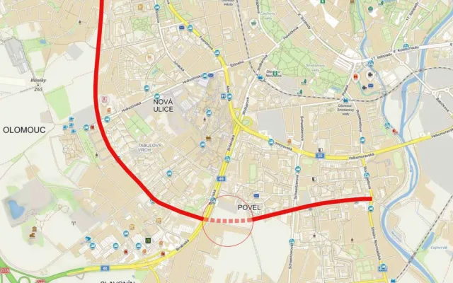 spojka ve Slavoníně