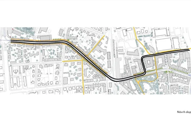 Olomouc dál chystá proměnu rušných ulic u centra města. Odhad ceny rekonstrukce se blíží miliardě
