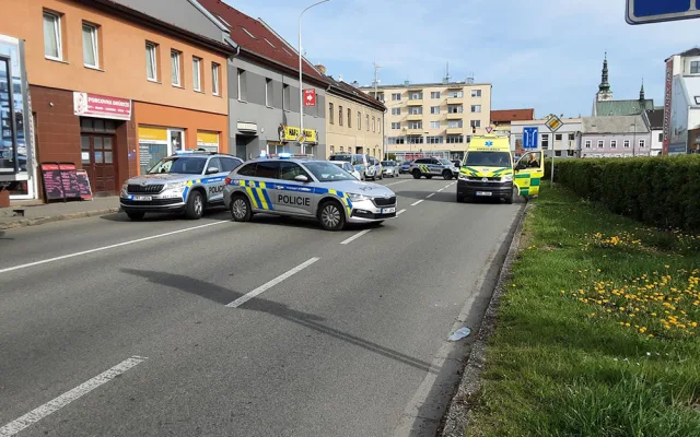 Střelba v Prostějově? Poblíž centra města zasahuje policie
