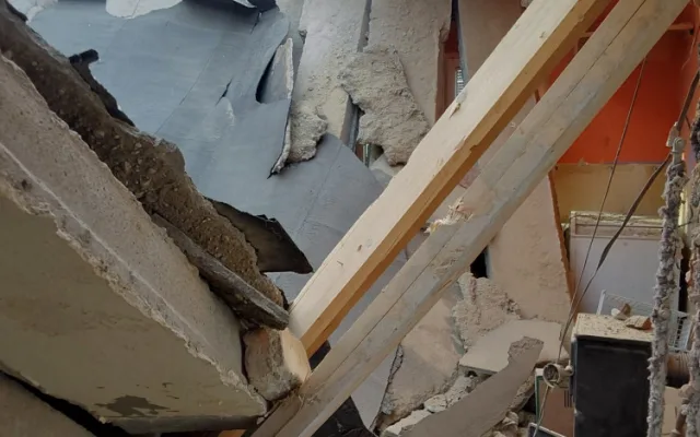 V Obědkovicích se kvůli opravám zřítil dům, naštěstí v něm nikdo nebyl. Nyní půjde úplně k zemi