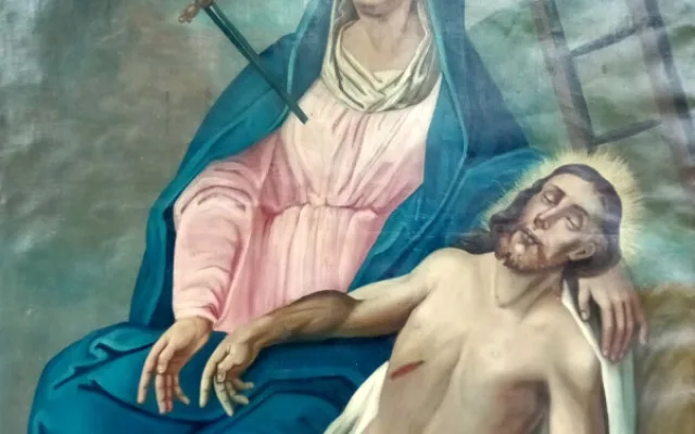 Ve věži farního kostela dnes Zábřeh vystaví nedávno objevený obraz Leopolda Toulce