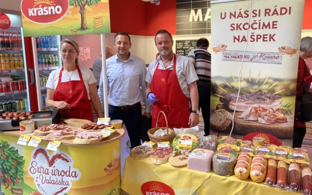 Kvalitní potraviny Z našeho regionu jsou pro supermarkety Terno nepostradatelné