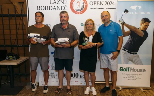 Golfresort Lázně Bohdaneč hostil jeden z nejprestižnějších turnajů v Česku. Doplnila ho show skupiny Queenie