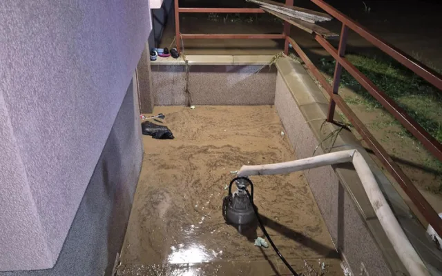 Ve Velkém Týnci došlo k lokální záplavě podruhé během tří týdnů