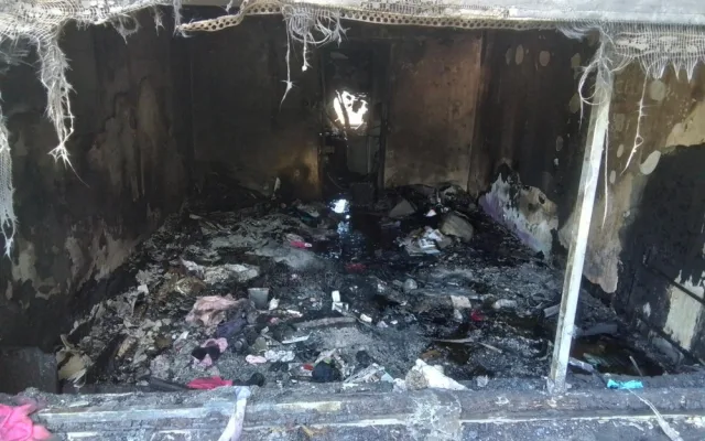 Hasiči zasahovali u požáru bytu v Moravské Huzové. Čtyři lidé jsou zranění