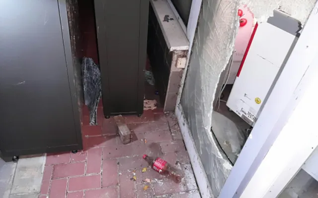 Krádež vloupáním na benzínové čerpací stanici v Kojetíně