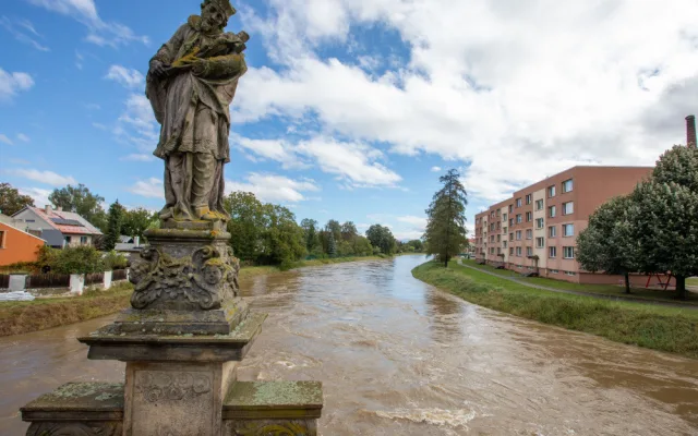 Litovel se začíná evakuovat. Do Olomouce přijde velká voda ve středu